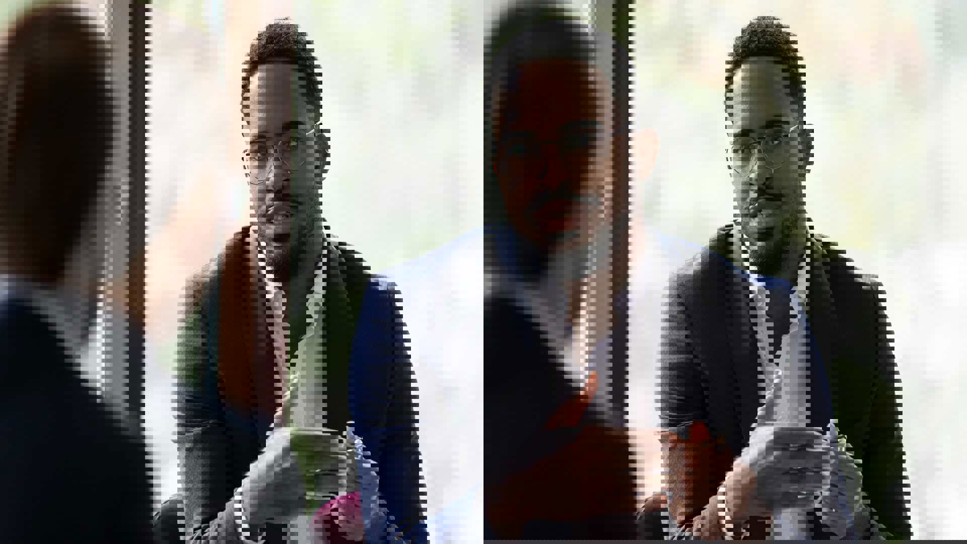 Man Talking Discussion